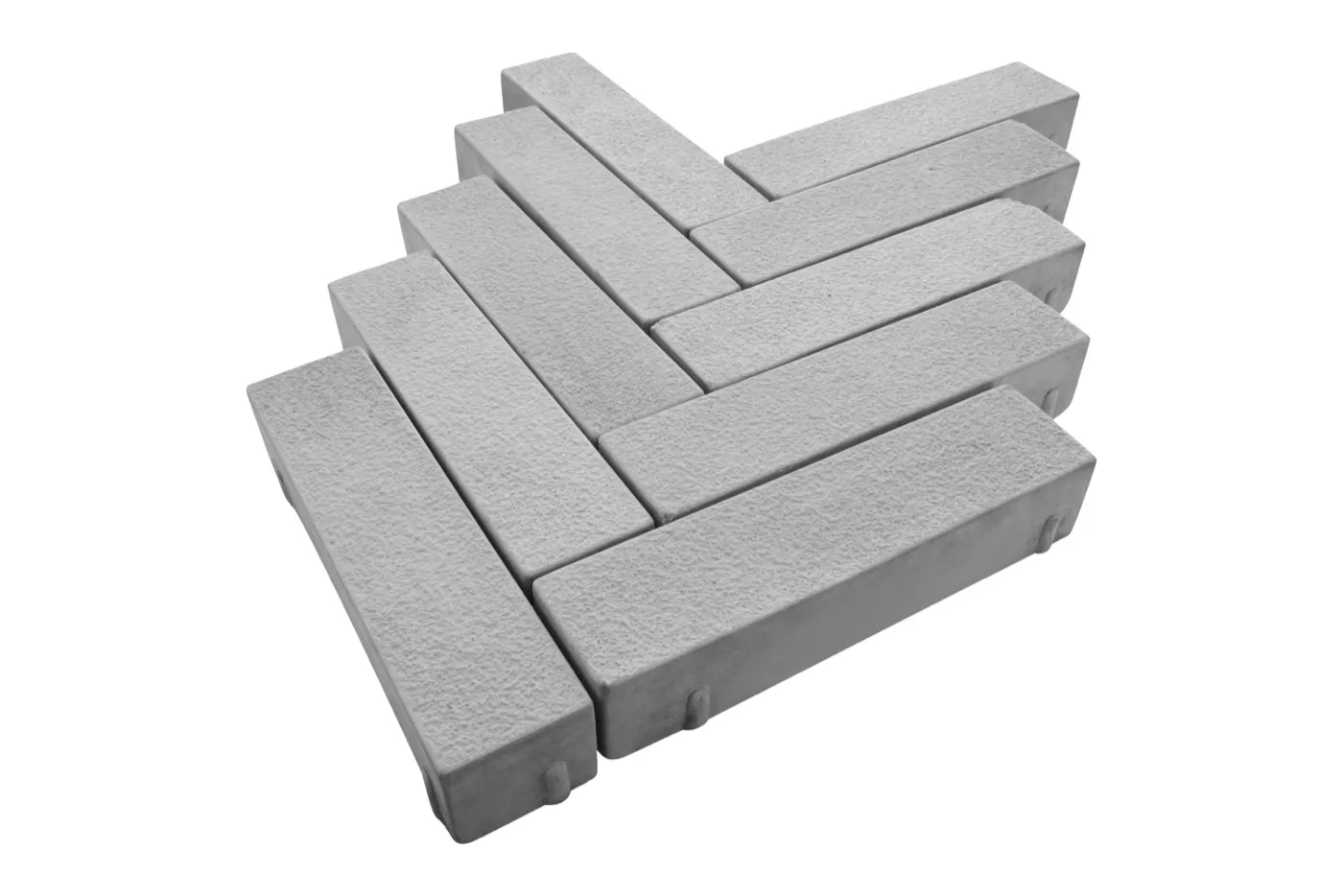 Manor Cobble cast paving