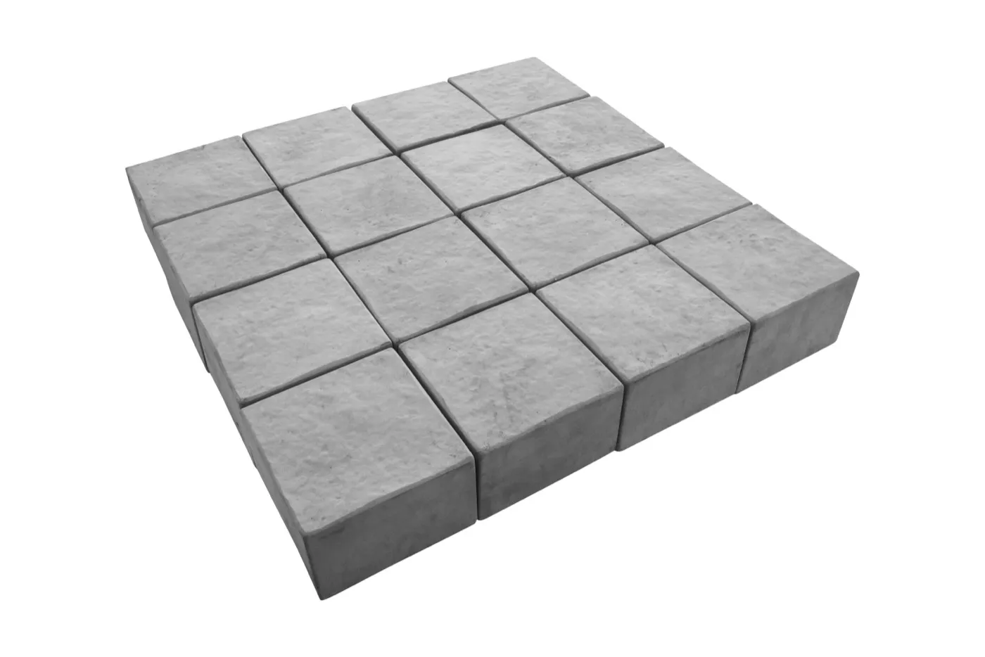 Plaza Cobble cast paving